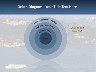 A Large Body Of Water With A Boat In It PowerPoint Template