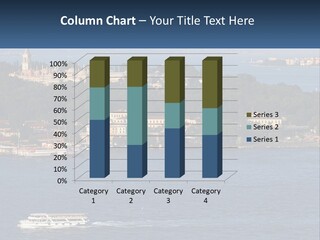 A Large Body Of Water With A Boat In It PowerPoint Template
