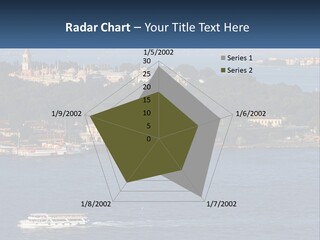 A Large Body Of Water With A Boat In It PowerPoint Template