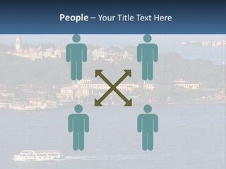 A Large Body Of Water With A Boat In It PowerPoint Template