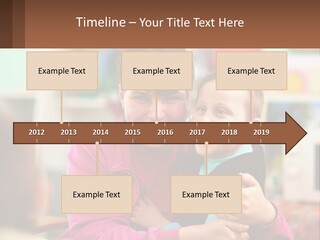 A Woman Holding A Small Child In Her Arms PowerPoint Template