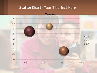 A Woman Holding A Small Child In Her Arms PowerPoint Template