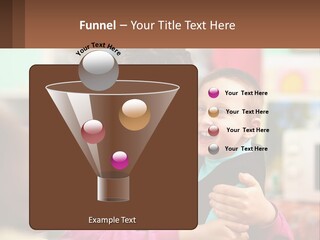 A Woman Holding A Small Child In Her Arms PowerPoint Template