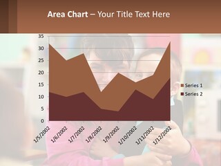 A Woman Holding A Small Child In Her Arms PowerPoint Template