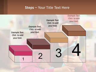 A Woman Holding A Small Child In Her Arms PowerPoint Template