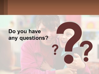 A Woman Holding A Small Child In Her Arms PowerPoint Template