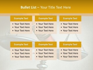 A Pencil And A Pencil On Top Of A Scale PowerPoint Template