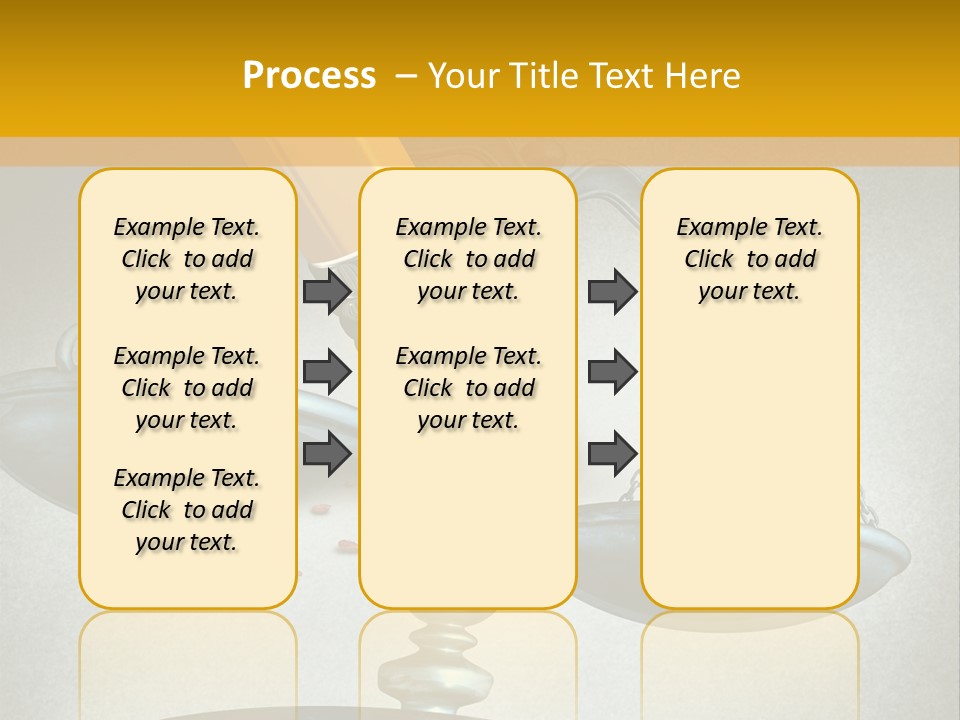 A Pencil And A Pencil On Top Of A Scale PowerPoint Template