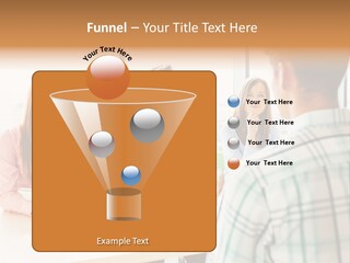 A Group Of People Sitting Around A Table PowerPoint Template