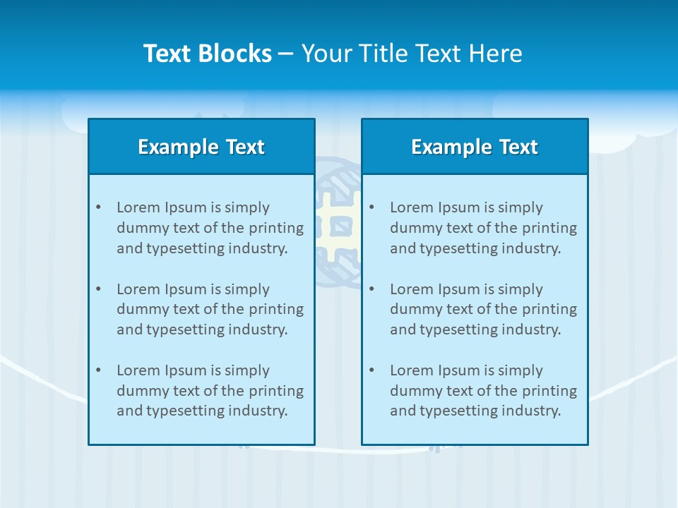 Two Birds Sitting On A Wire With A Speech Bubble PowerPoint Template