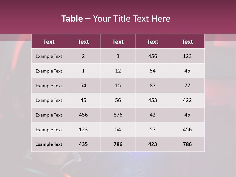 A Man Driving A Car With A Red Light In The Background PowerPoint Template