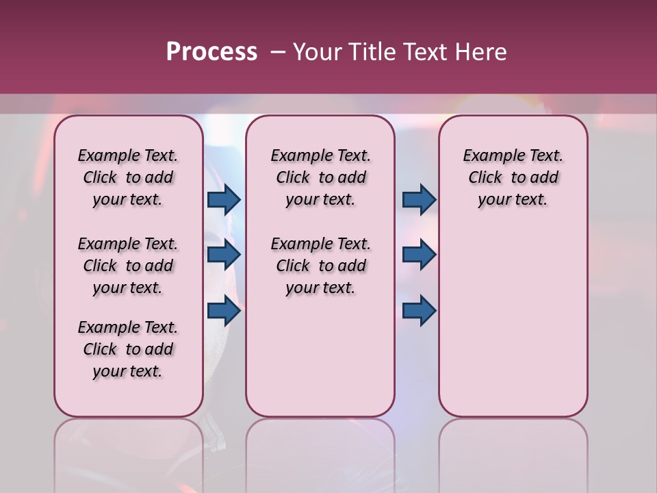 A Man Driving A Car With A Red Light In The Background PowerPoint Template