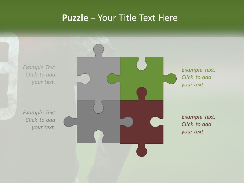 A Soccer Player Is Covered In Mud With A Green Field In The Background PowerPoint Template