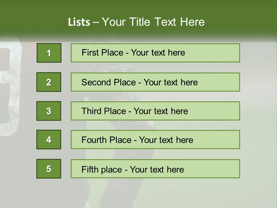 A Soccer Player Is Covered In Mud With A Green Field In The Background PowerPoint Template