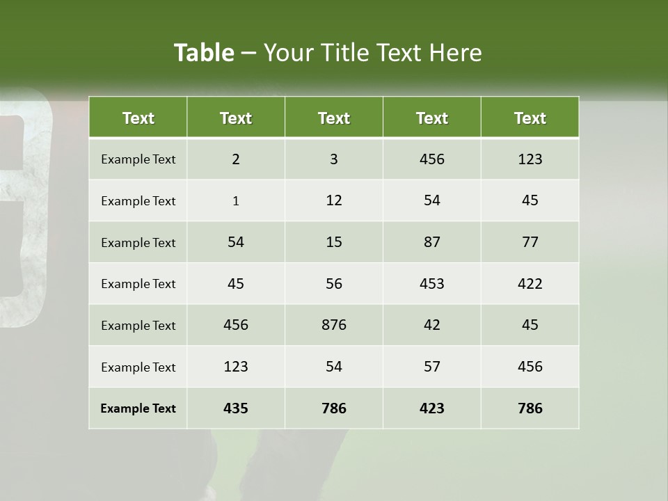 A Soccer Player Is Covered In Mud With A Green Field In The Background PowerPoint Template