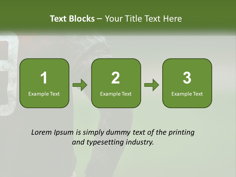 A Soccer Player Is Covered In Mud With A Green Field In The Background PowerPoint Template