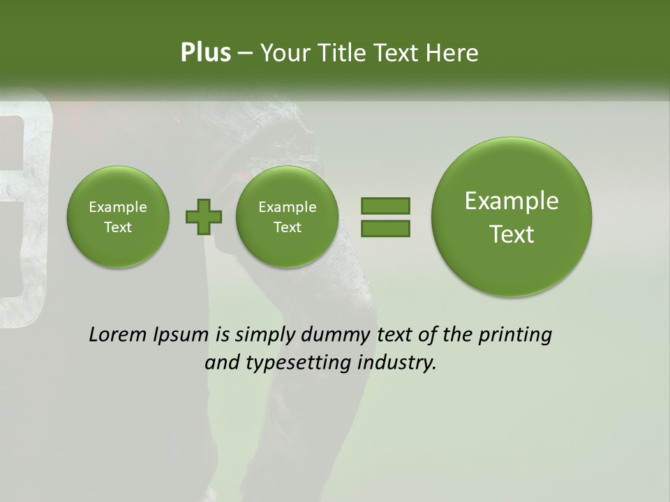 A Soccer Player Is Covered In Mud With A Green Field In The Background PowerPoint Template