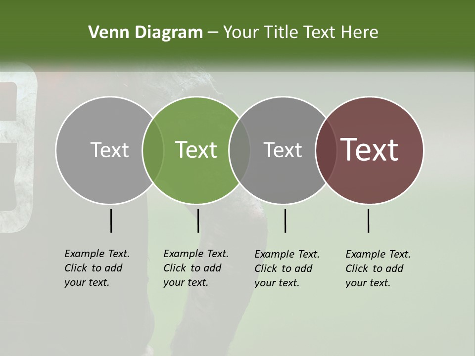 A Soccer Player Is Covered In Mud With A Green Field In The Background PowerPoint Template