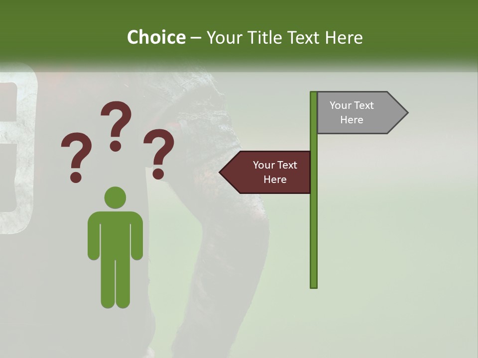 A Soccer Player Is Covered In Mud With A Green Field In The Background PowerPoint Template