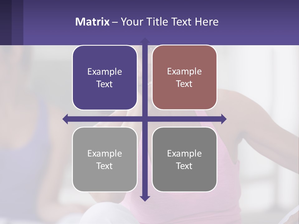 A Woman In A Pink Tank Top Smiles At The Camera PowerPoint Template
