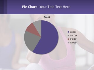 A Woman In A Pink Tank Top Smiles At The Camera PowerPoint Template