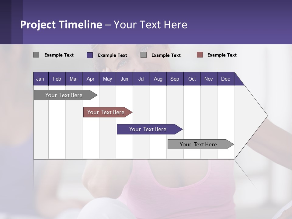 A Woman In A Pink Tank Top Smiles At The Camera PowerPoint Template