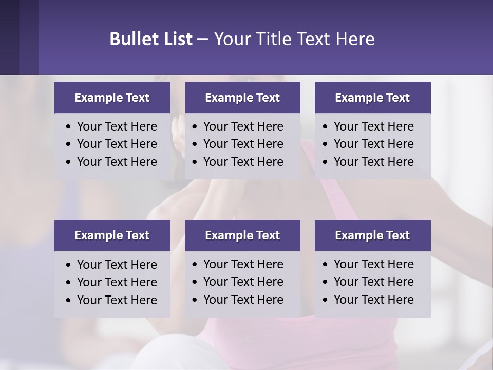 A Woman In A Pink Tank Top Smiles At The Camera PowerPoint Template