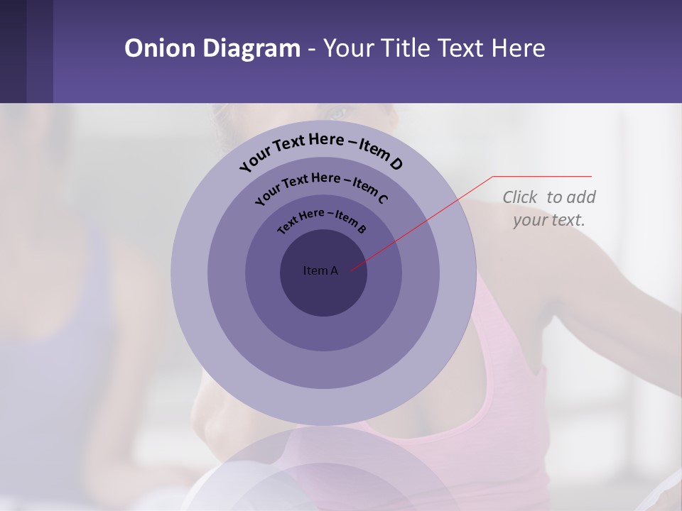 A Woman In A Pink Tank Top Smiles At The Camera PowerPoint Template