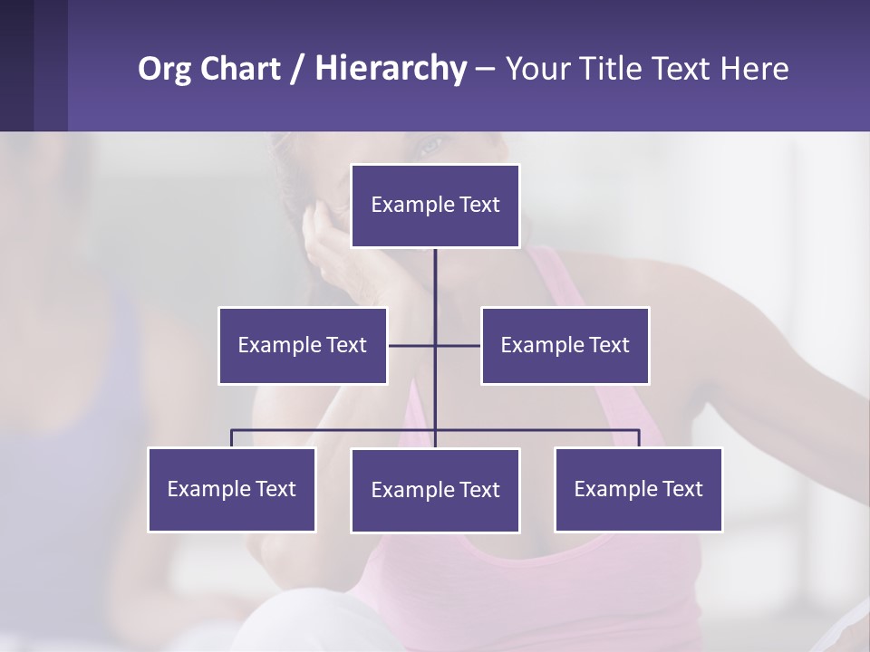 A Woman In A Pink Tank Top Smiles At The Camera PowerPoint Template