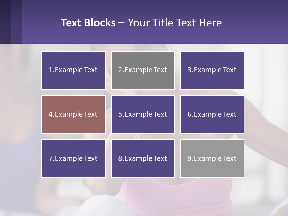 A Woman In A Pink Tank Top Smiles At The Camera PowerPoint Template