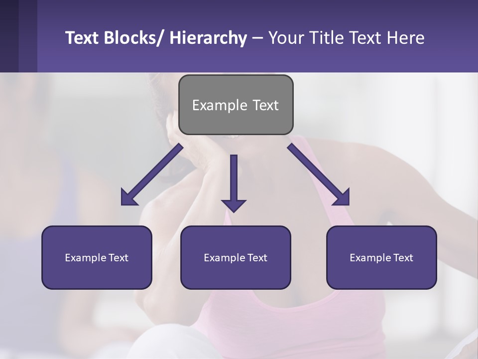 A Woman In A Pink Tank Top Smiles At The Camera PowerPoint Template