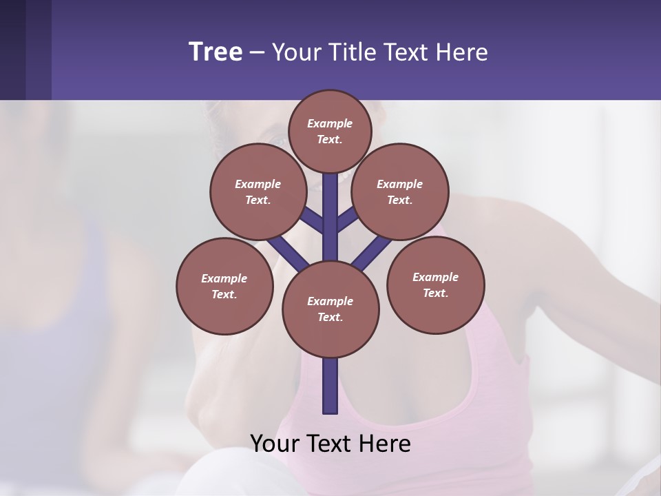 A Woman In A Pink Tank Top Smiles At The Camera PowerPoint Template