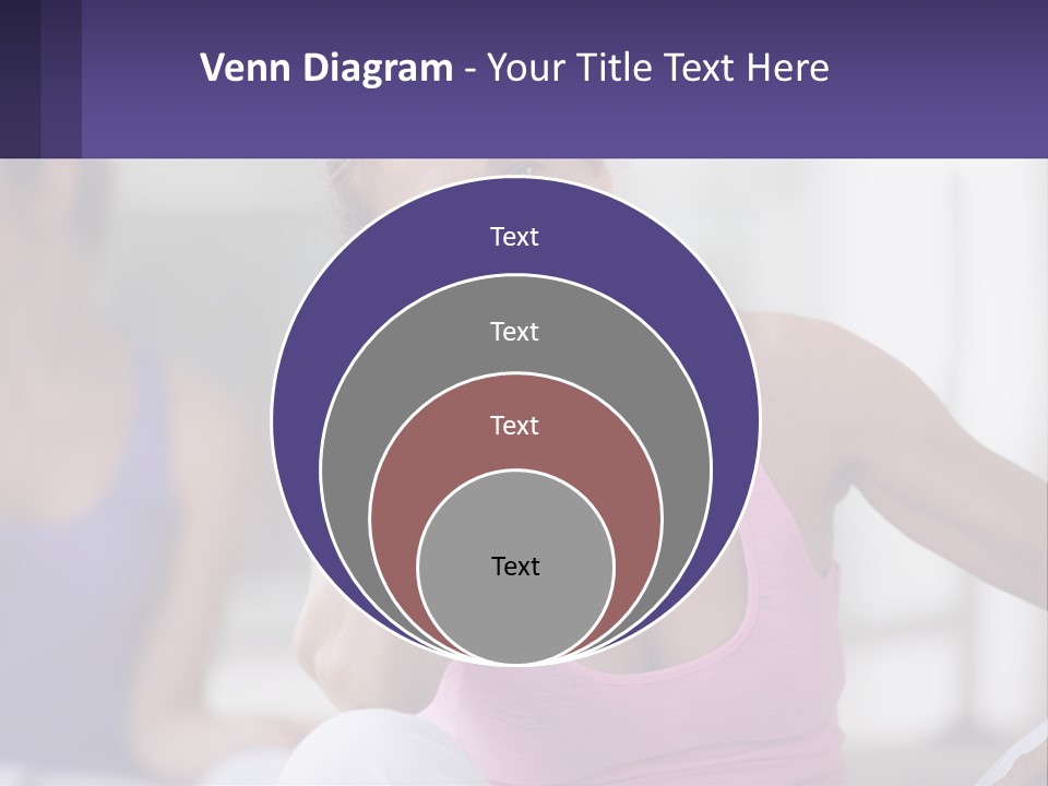 A Woman In A Pink Tank Top Smiles At The Camera PowerPoint Template