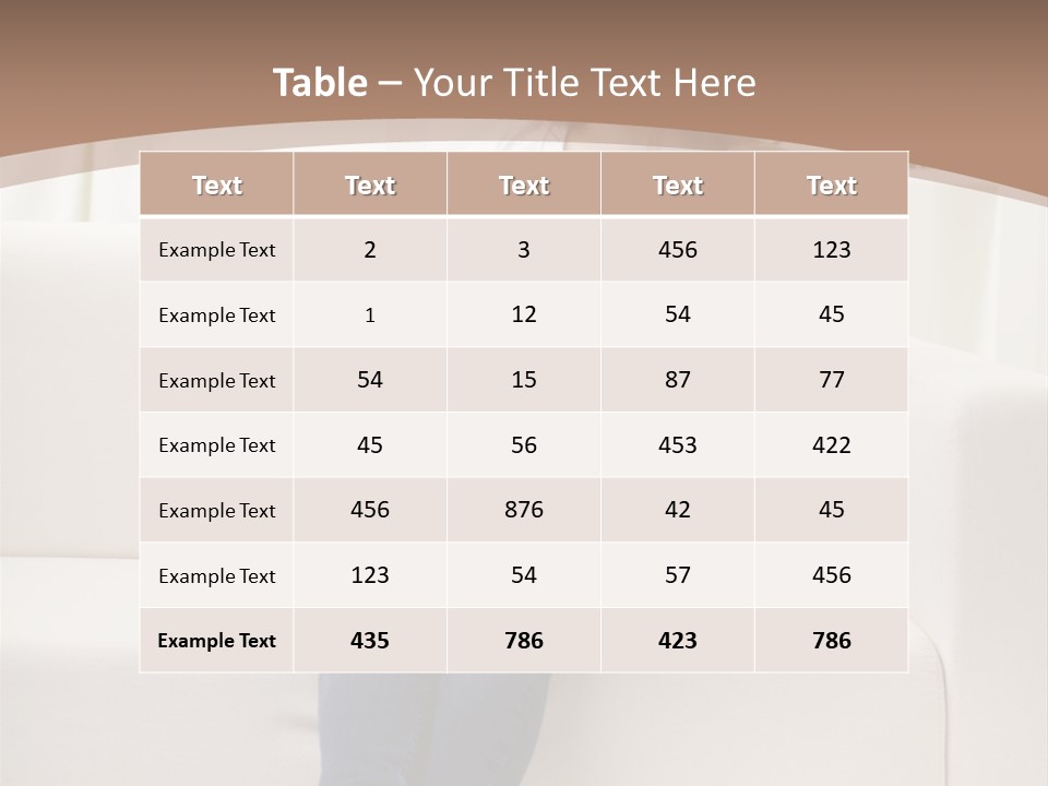 A Woman Sitting On A Couch Using A Laptop Computer PowerPoint Template