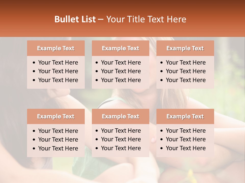 Two Women Sitting Next To Each Other Talking PowerPoint Template