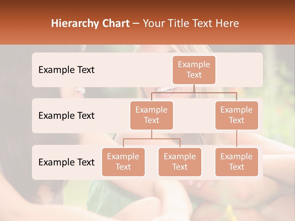 Two Women Sitting Next To Each Other Talking PowerPoint Template