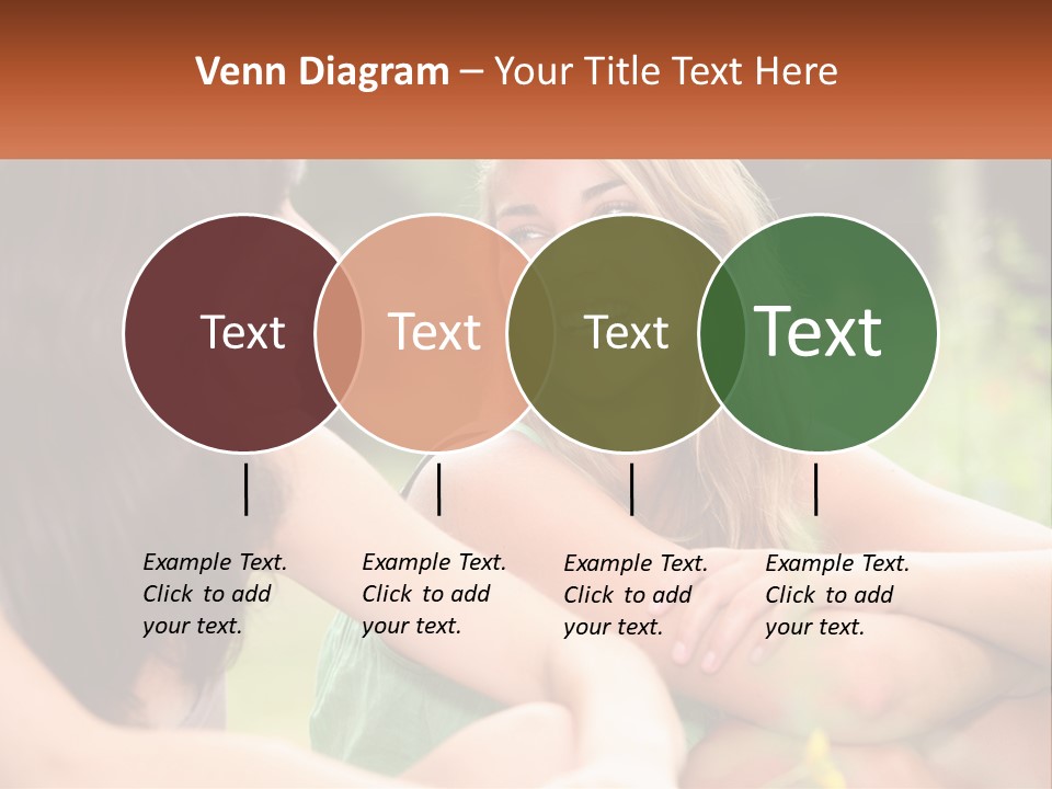 Two Women Sitting Next To Each Other Talking PowerPoint Template