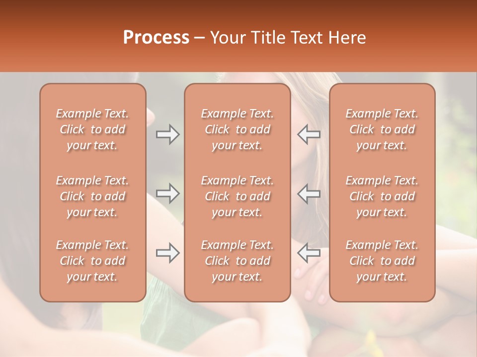Two Women Sitting Next To Each Other Talking PowerPoint Template