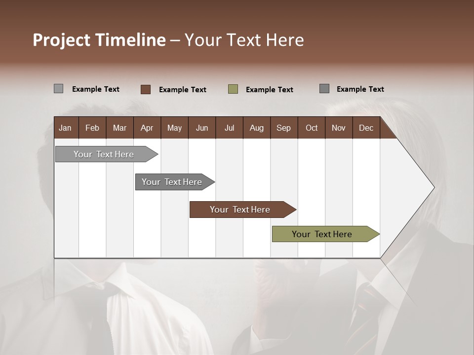 A Man Smoking A Cigarette Next To Another Man PowerPoint Template