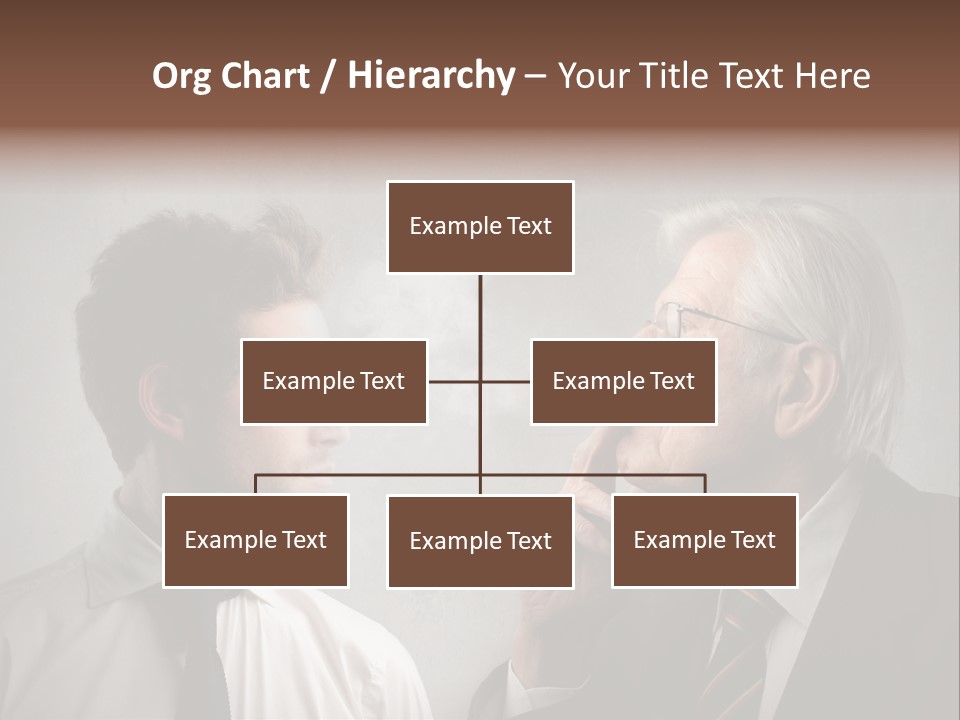 A Man Smoking A Cigarette Next To Another Man PowerPoint Template