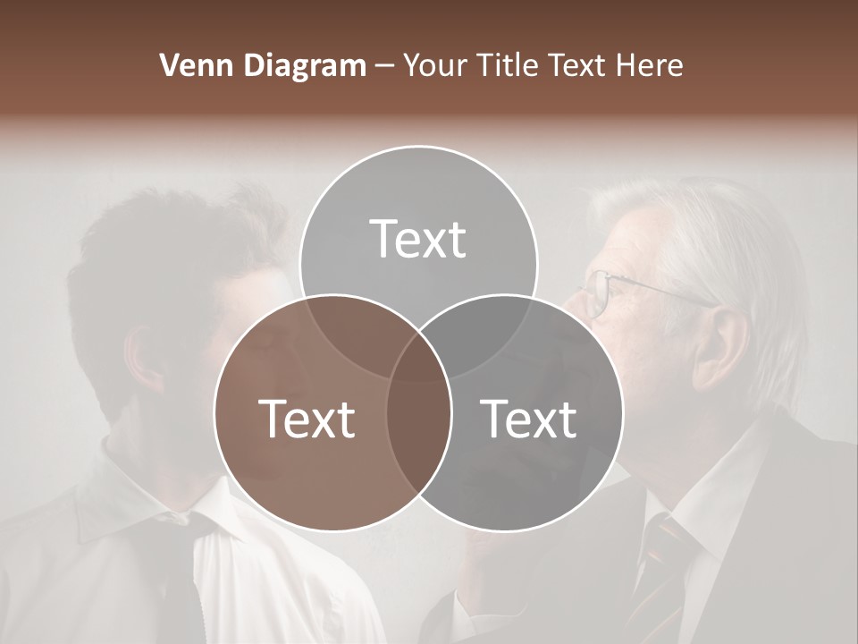 A Man Smoking A Cigarette Next To Another Man PowerPoint Template