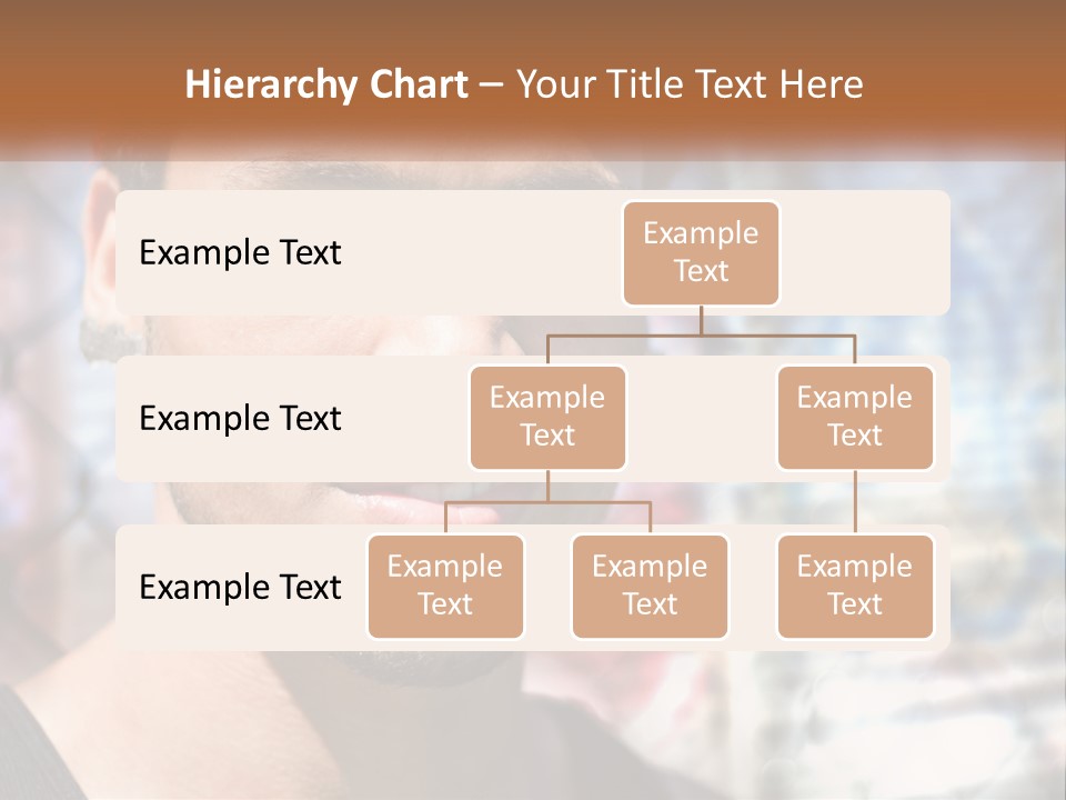 A Man In A Red Hat Is Looking At The Camera PowerPoint Template