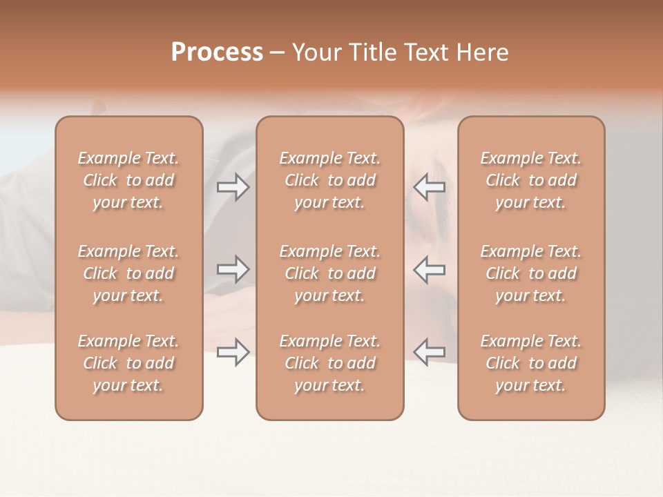 A Young Boy Sleeping On Top Of A Bed PowerPoint Template