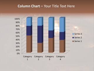 A Fire Pit In A Backyard With Steps Leading Up To It PowerPoint Template