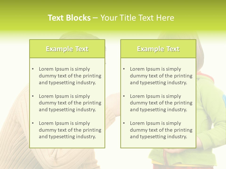 A Woman Pointing At A Child Holding A Tennis Ball PowerPoint Template