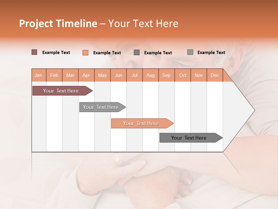 A Man And A Woman Hugging On A Couch PowerPoint Template