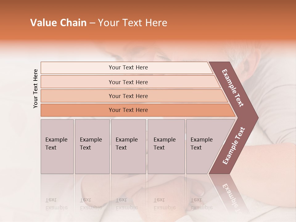 A Man And A Woman Hugging On A Couch PowerPoint Template