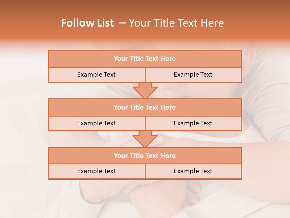A Man And A Woman Hugging On A Couch PowerPoint Template