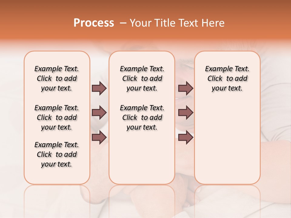 A Man And A Woman Hugging On A Couch PowerPoint Template