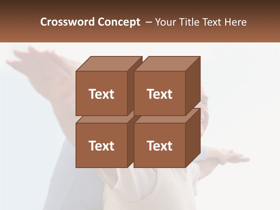 A Man And A Woman Are Holding Each Other PowerPoint Template